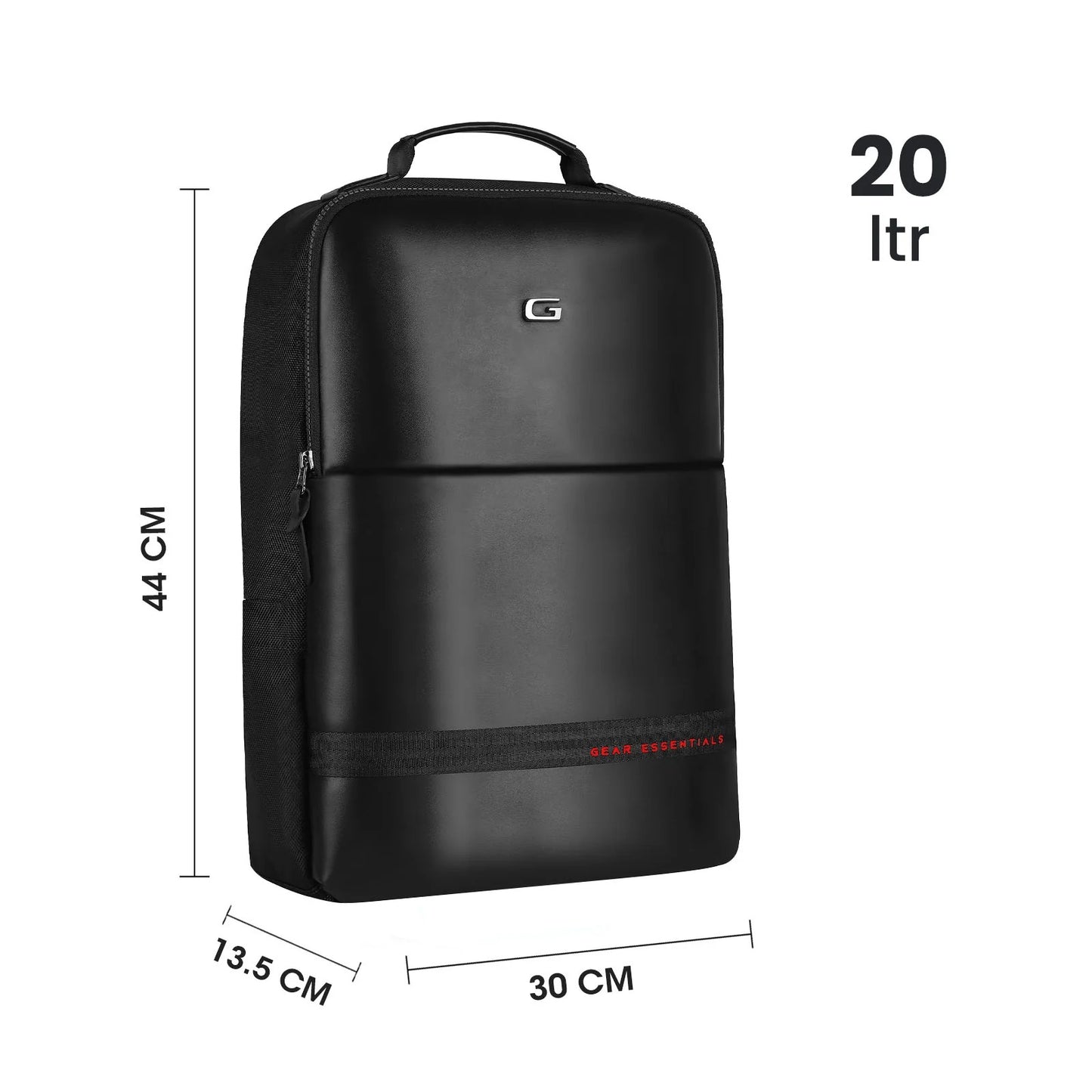 Gear Elevate 20L Laptop Backpack – Black