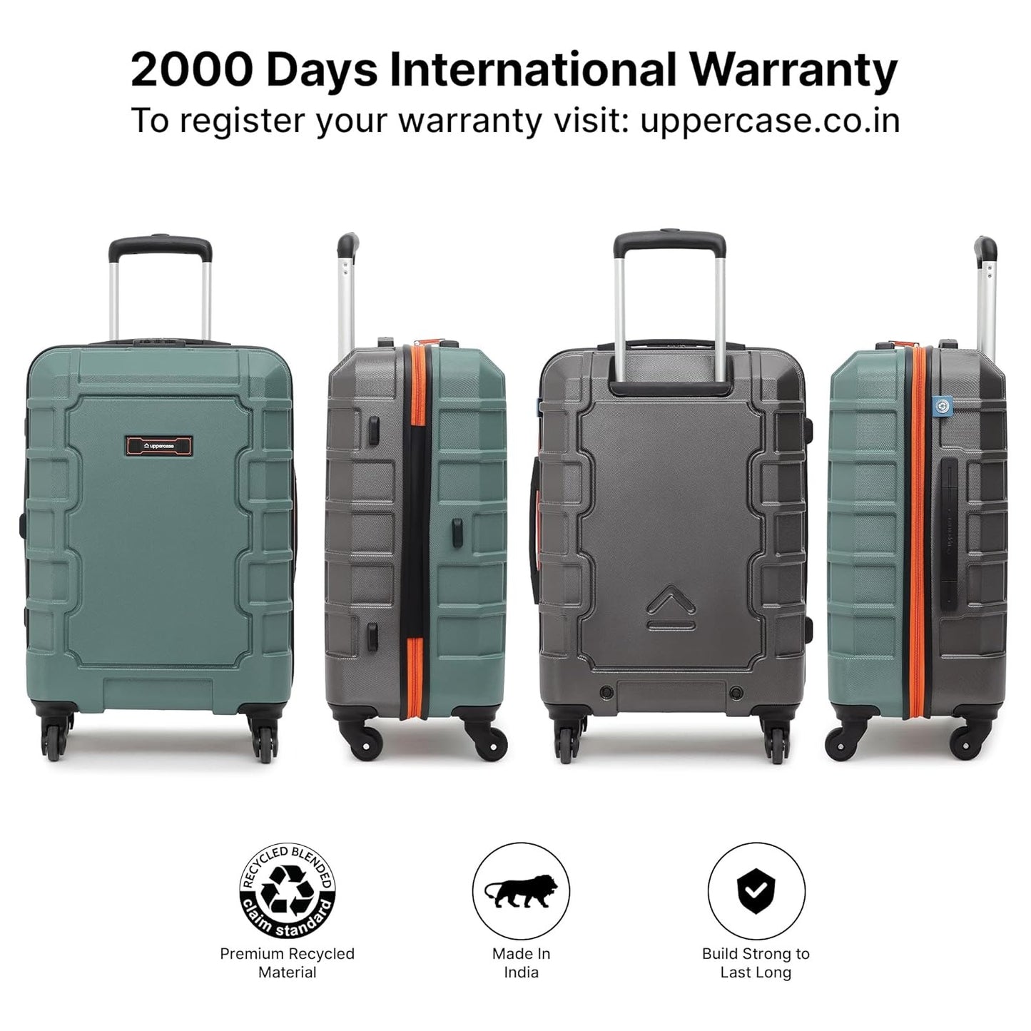 Uppercase Arbor Cabin Sustainable Hardside Luggage