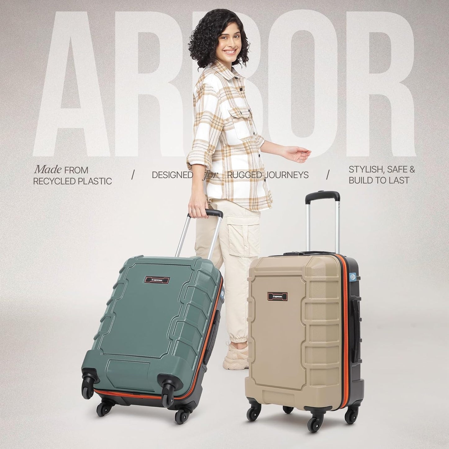Uppercase Arbor Medium Sustainable Hardside Luggage