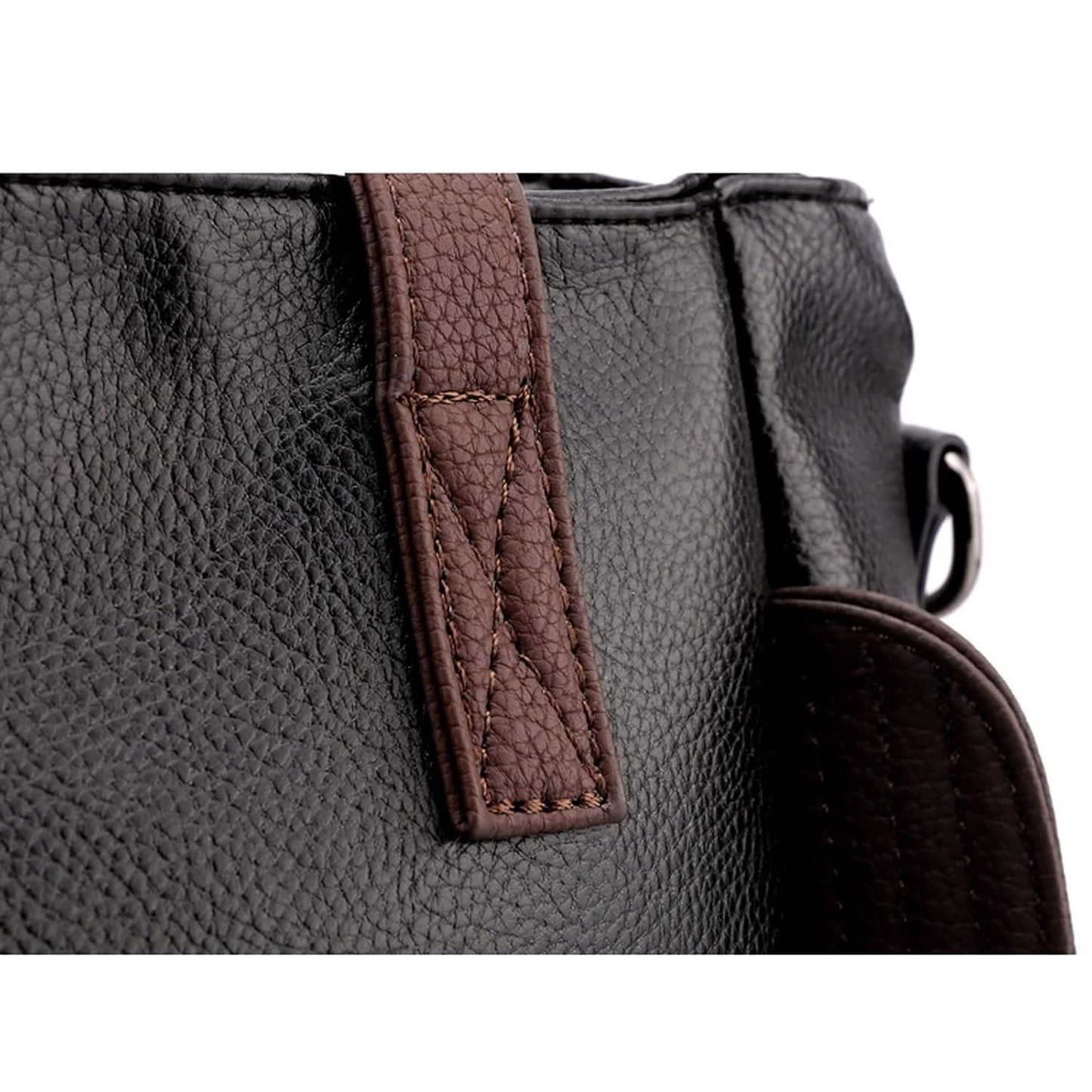 Women’s Faux Leather Tote Handbag – 2-in-1 Shoulder Bag & Crossbody (Wedding & Everyday Use)