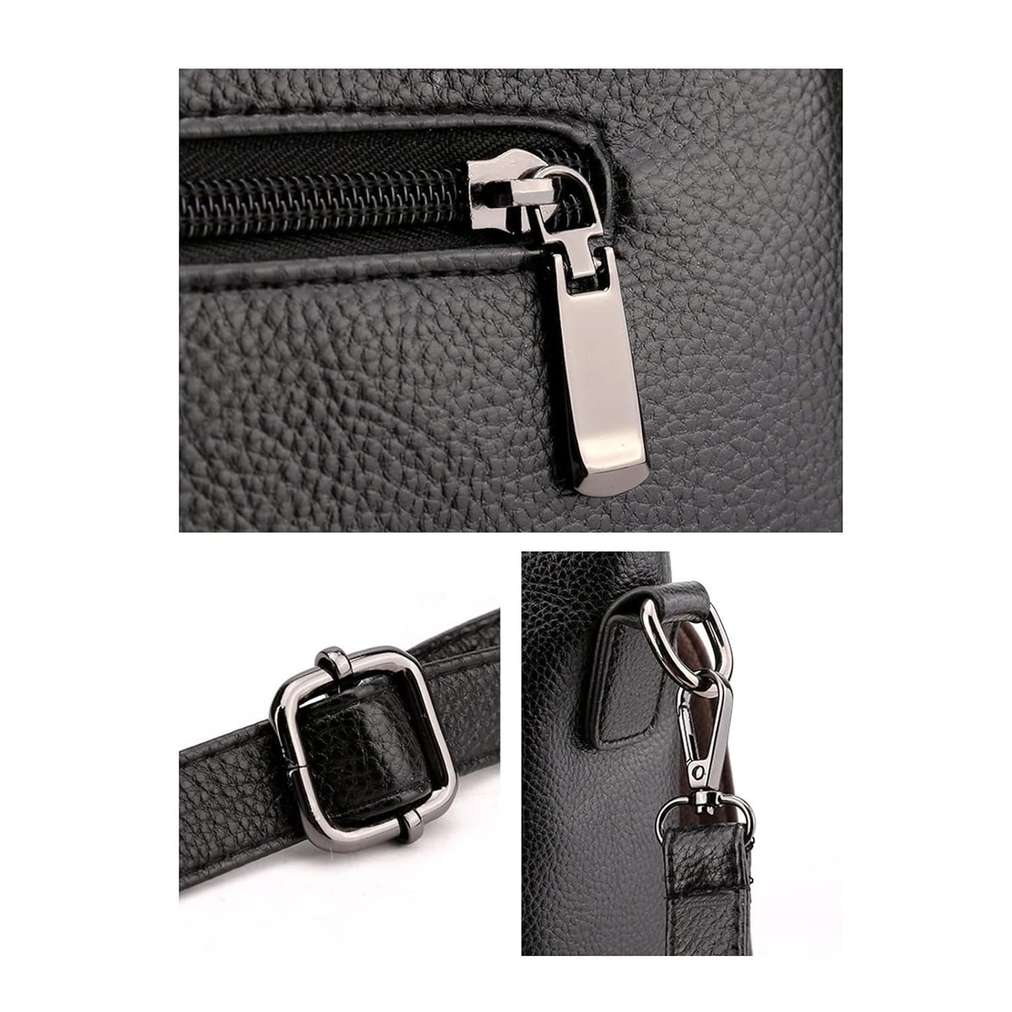 Women’s Faux Leather Tote Handbag – 2-in-1 Shoulder Bag & Crossbody (Wedding & Everyday Use)