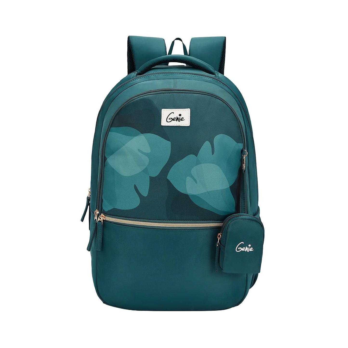 Genie ESTHER School Backpack for Girls |19 In-36 Ltr with Three Compartments, Side Pockets and Light Weight with Padded Shoulders
