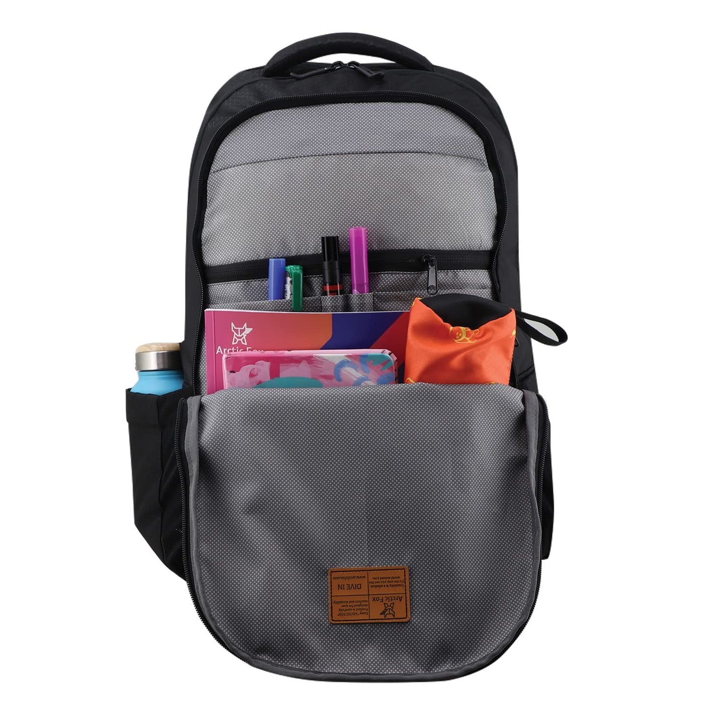 Arctic Fox 46 Liters Reel Plus Black Laptop Backpack