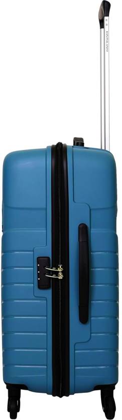 Hard Body Set of 3 Luggage 4 Wheels - Kamiliant Kam-Wayfarer Set of 3 Trolley Bags 55 Cm, 68 Cm & 75 Cm 4W Spinner - Navy Blue