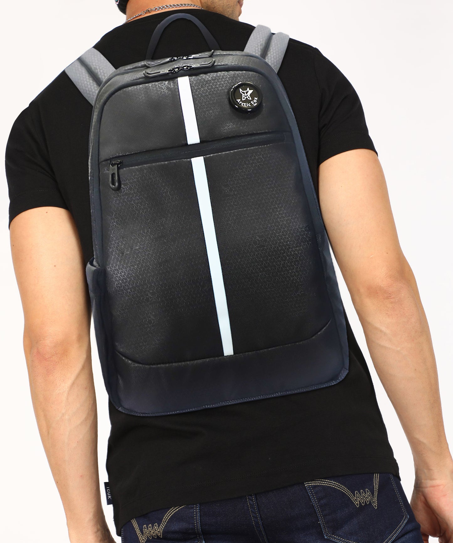 Arctic Fox 27 Liters Chrome Deep Dive / Black 15 Inch Laptop Backpack