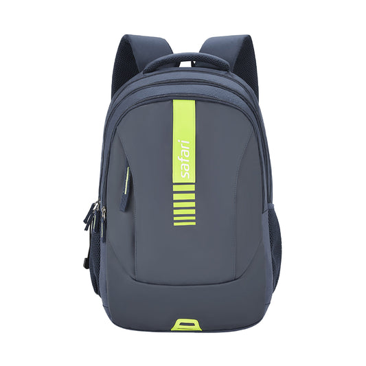 Safari Vogue Laptop and Raincover School backpack - Blue