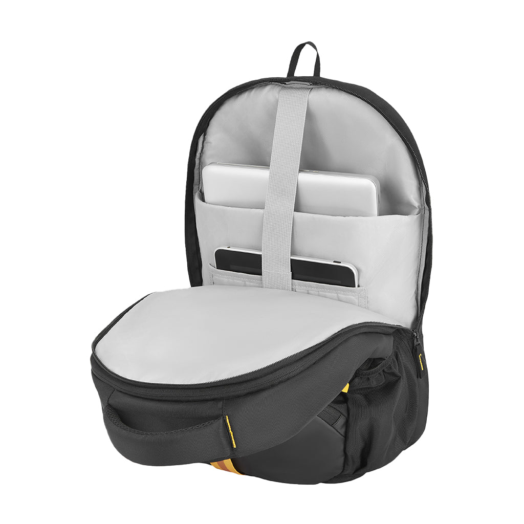 Safari Expand 3 48L Laptop and Rain over Overnighter Backpack - Black