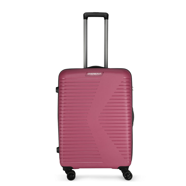 Aristocrat Karl Blue Hard Luggage Trolley