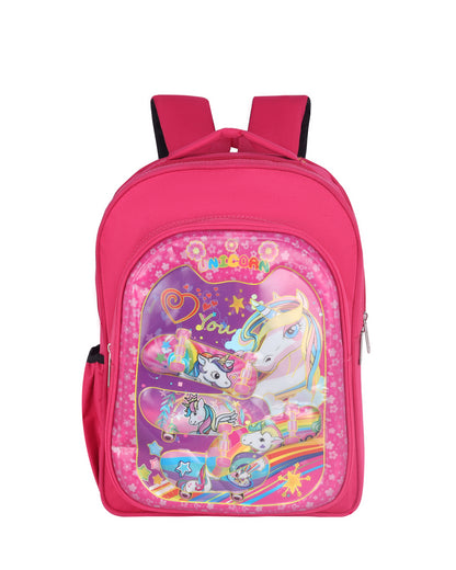 DKTB Kitty Hard-shell Kids Backpack - Pink