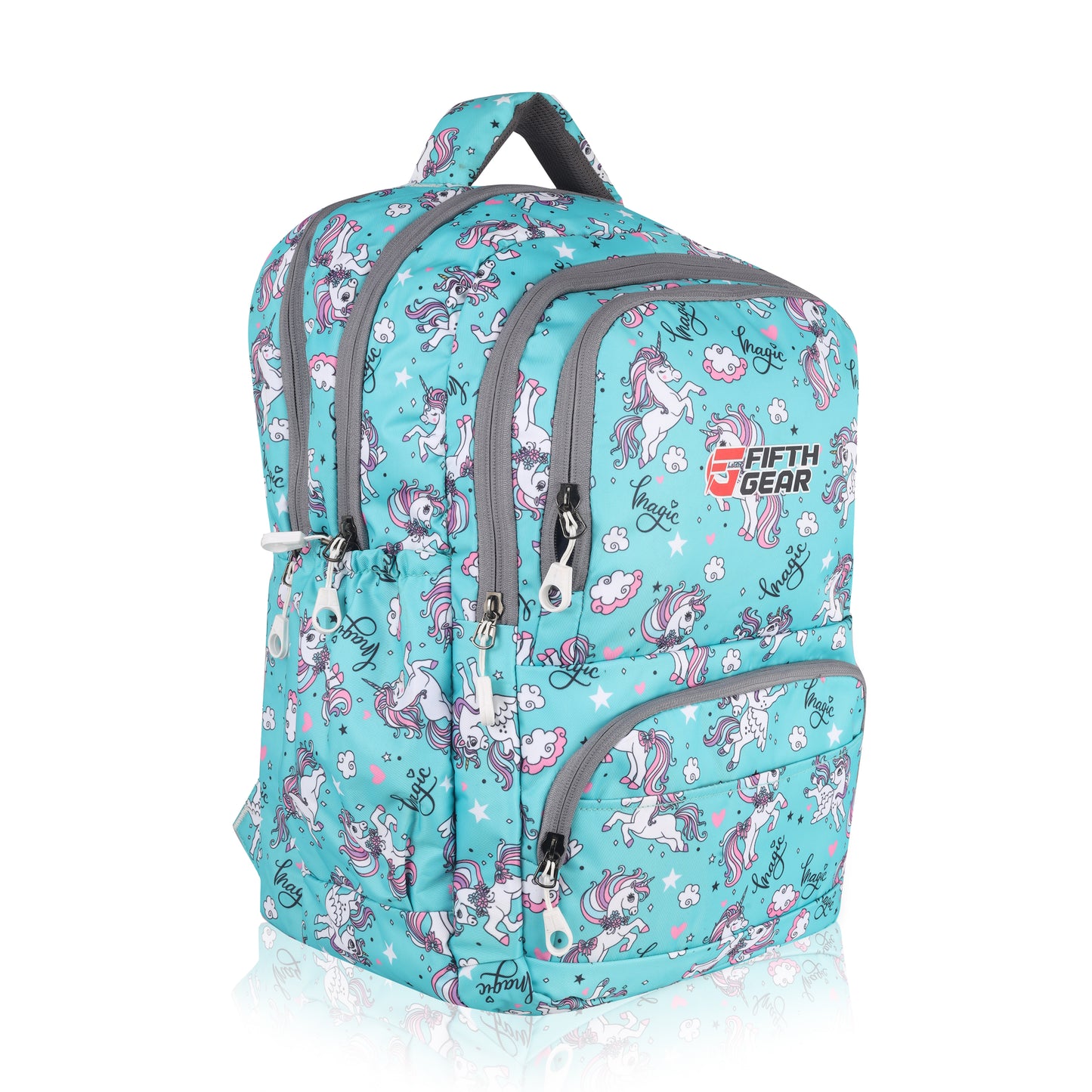 Unicorn Backpack – Cute & Colorful Kids Girls School Bag - Fifth Gear