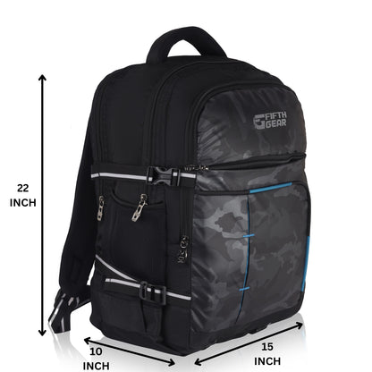 Milestone Trekking Backpack  – Large Capacity Outdoor Travel Bag - Fifth Gear