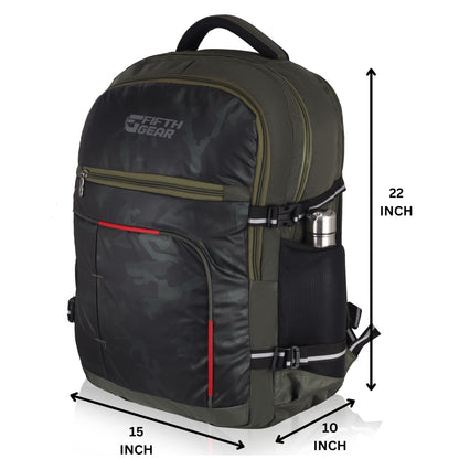 Milestone Trekking Backpack  – Large Capacity Outdoor Travel Bag - Fifth Gear