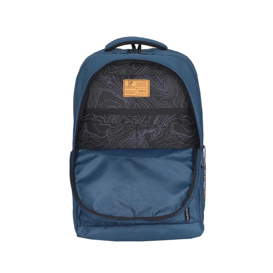 Arctic Fox Comic Dark Denim & Black Backpack