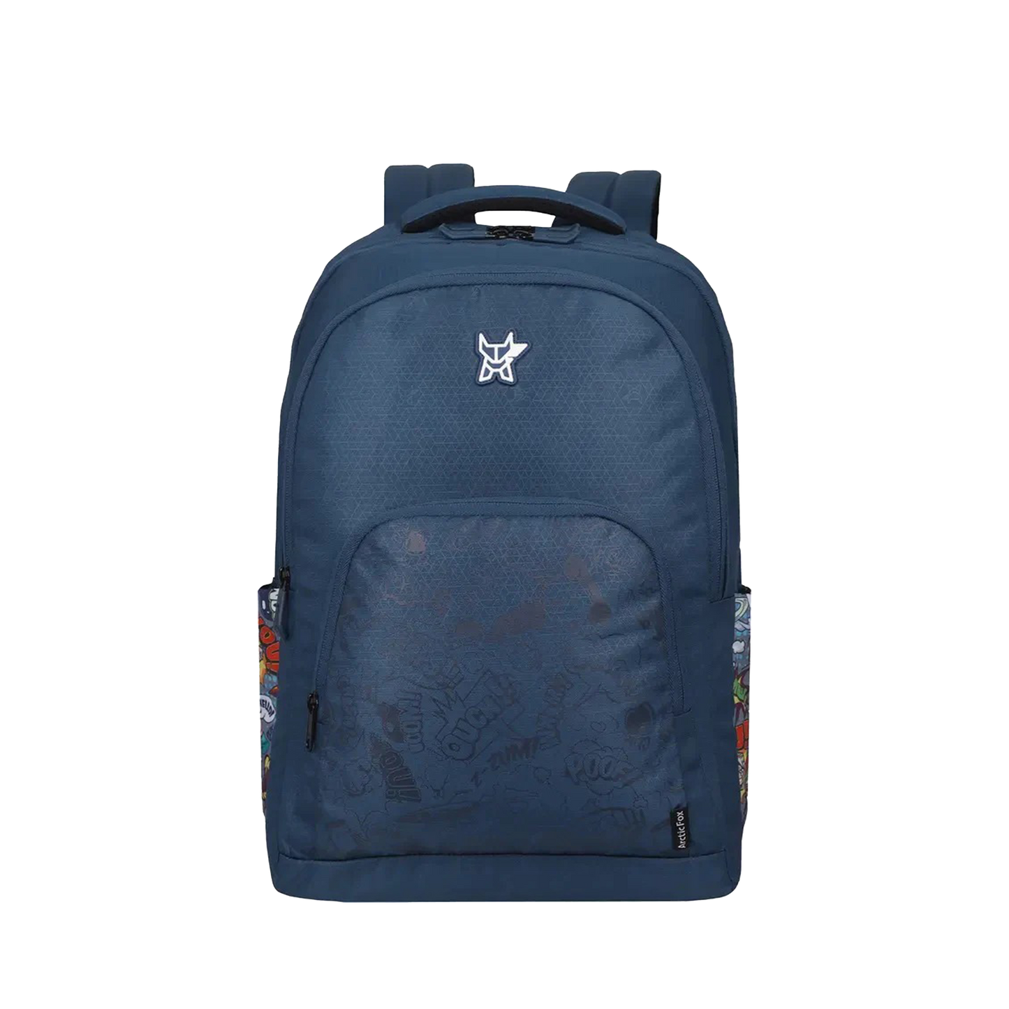Arctic Fox Comic Dark Denim & Black Backpack