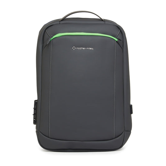 Nasher Miles Queens Passenger Workpack 22 Liters Water Resistant, Padded, Premium Reversed Polyester Laptop Backpack | Number Lock with USB charging| Unisex | Ideal For Office