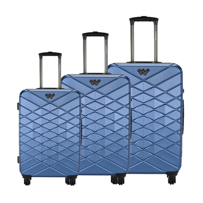 Wildcraft Saiph Hard Trolley Suitcase (12711) -Blue