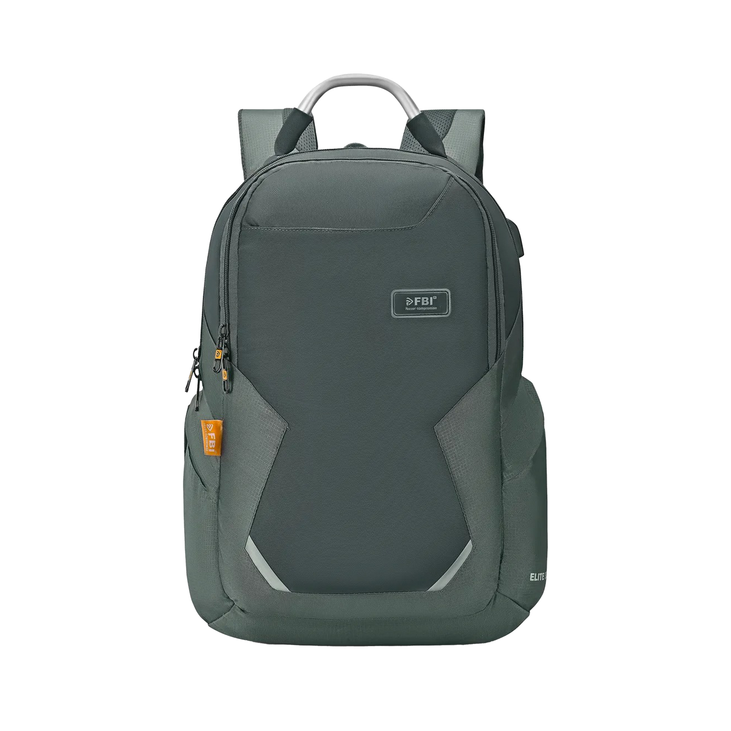 FABCO S-194-Backpack Bag 3 Compartment 3 Pockets Aluinium Handle Trolley Handle Strap With Velvet Cover Laptop Compartment