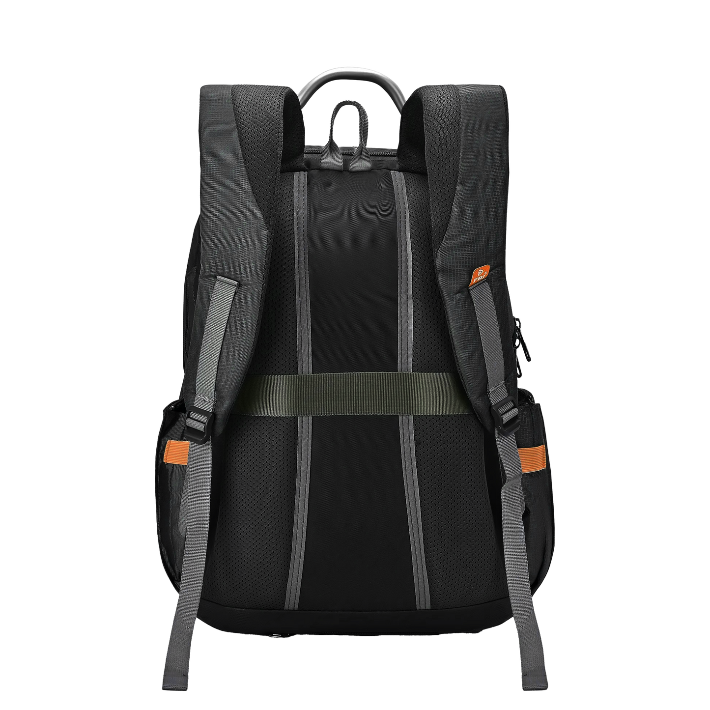 FABCO S-194-Backpack Bag 3 Compartment 3 Pockets Aluinium Handle Trolley Handle Strap With Velvet Cover Laptop Compartment