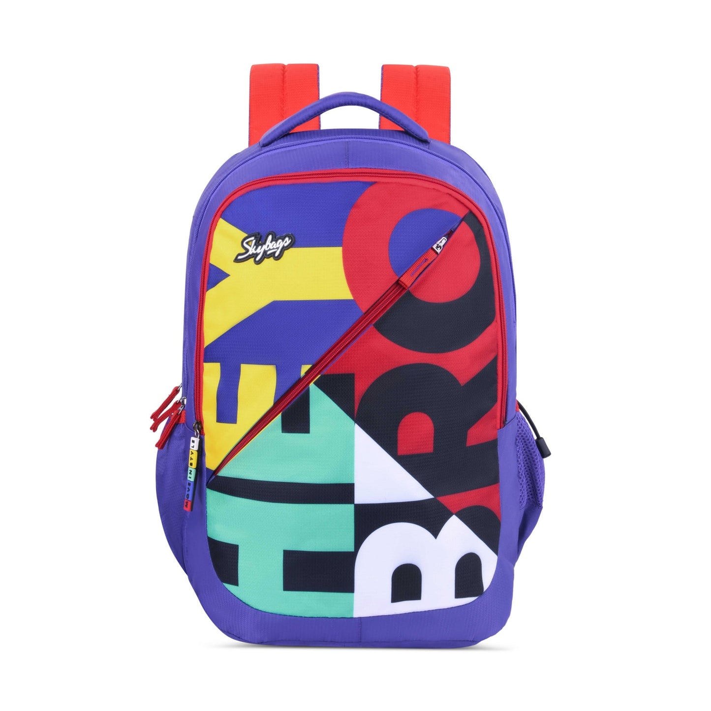 Skybags Squad 01 School Backpack Purple