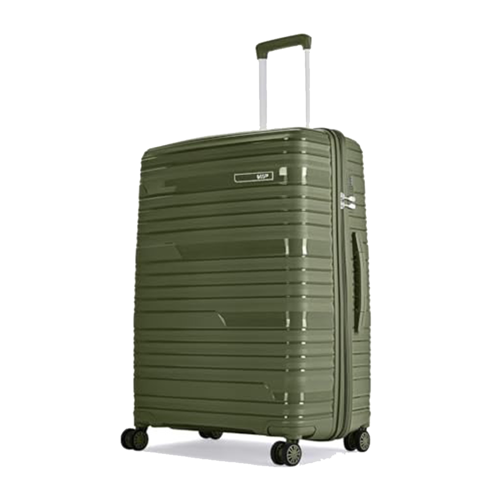 Matrix 2-Piece Trolley Luggage Set – Olive Green & Ocean Blue VIP