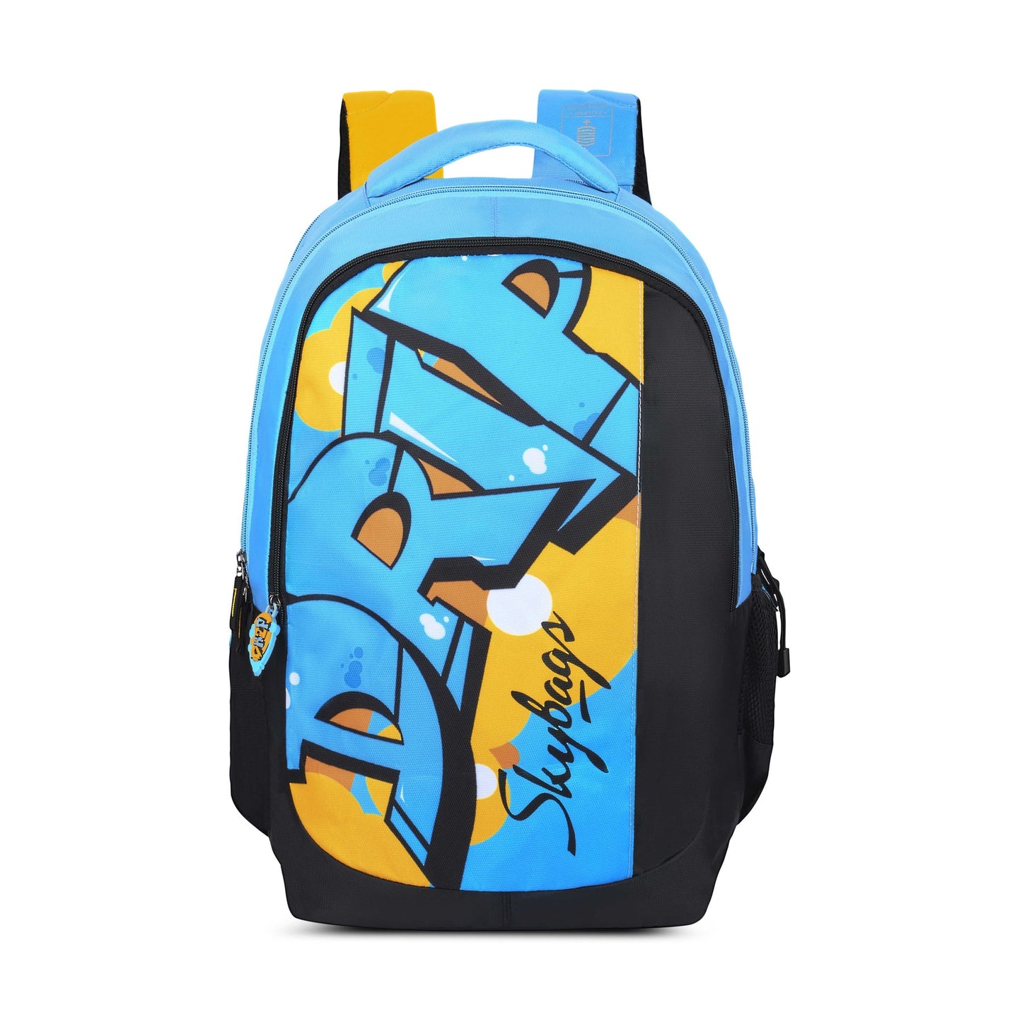 Skybags Squad Pro 04 School Backpack Sky Blue