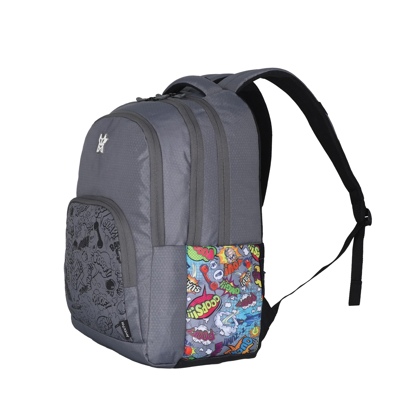 Arctic Fox Comic Dark Denim & Black Backpack