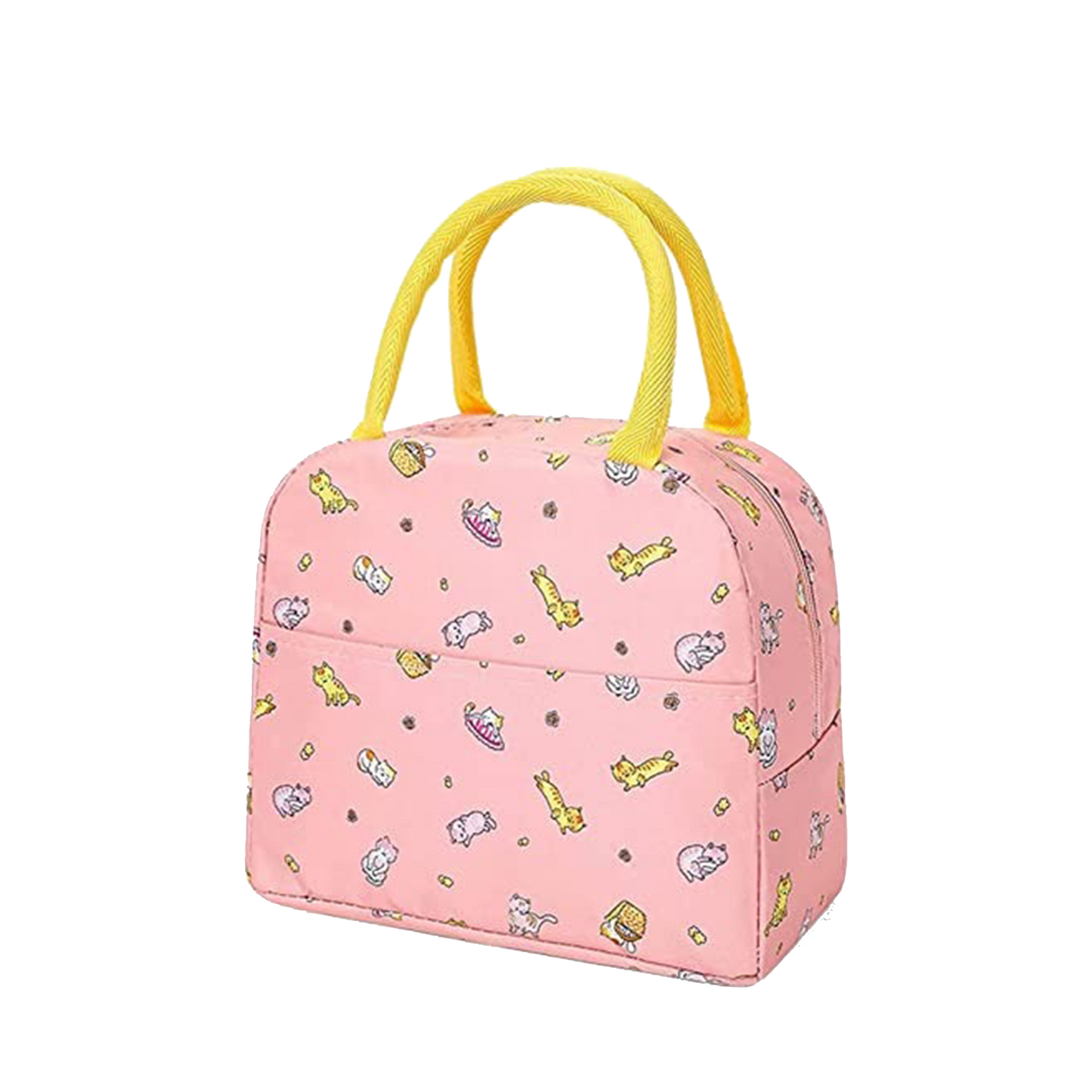 Insulated Lunch Bag | Lunch Bag for Kids,Student,Adult | Tiffin Bag | Insulated Stylish Polyester Lunch,Tiffin Bags | Bag for Picnic | Portable and Reusable Lunch Bag