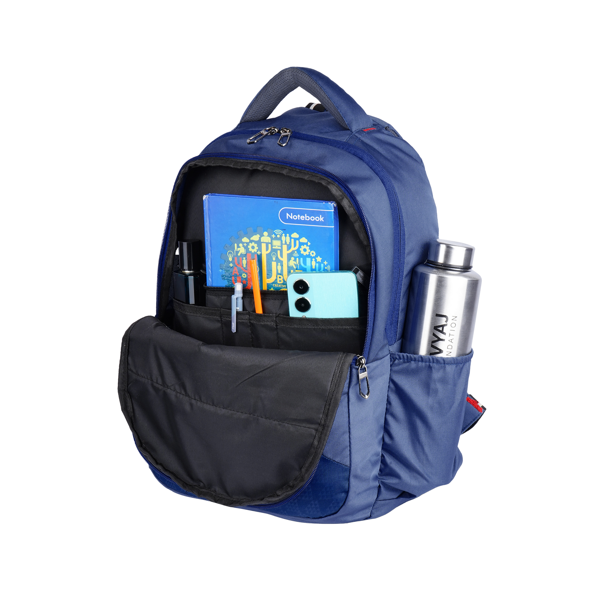 american tourister logix nxt laptop backpack 01 navy blue Drake Fifth Gear Backpack – Bag Factory®