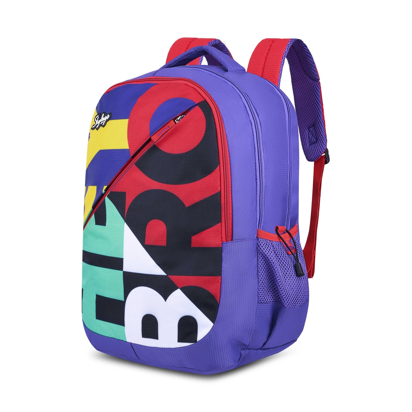 Skybags Squad 01 School Backpack Purple