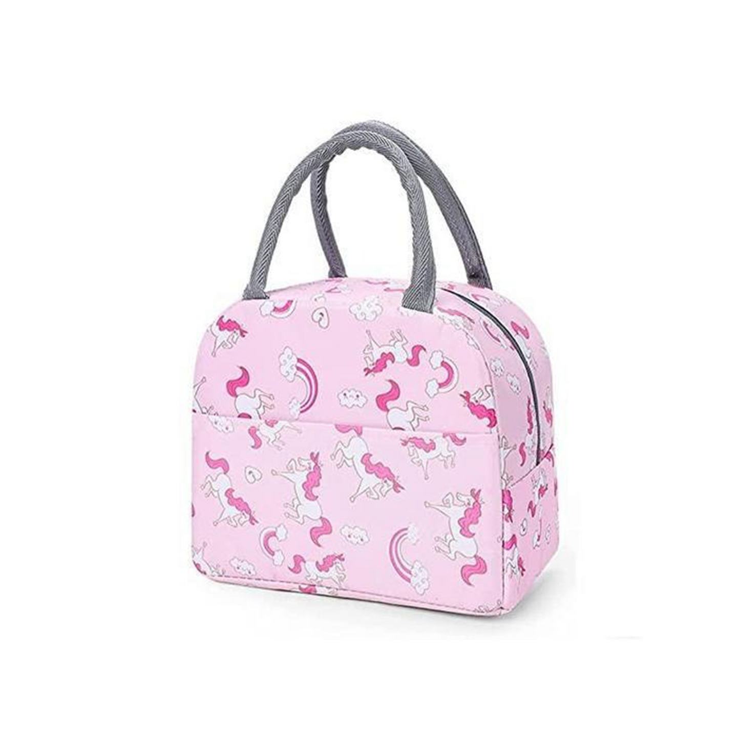 Insulated Lunch Bag | Lunch Bag for Kids,Student,Adult | Tiffin Bag | Insulated Stylish Polyester Lunch,Tiffin Bags | Bag for Picnic | Portable and Reusable Lunch Bag