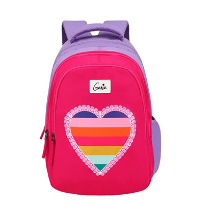 Genie Heartbeat 17" Junior Backpack - Pink