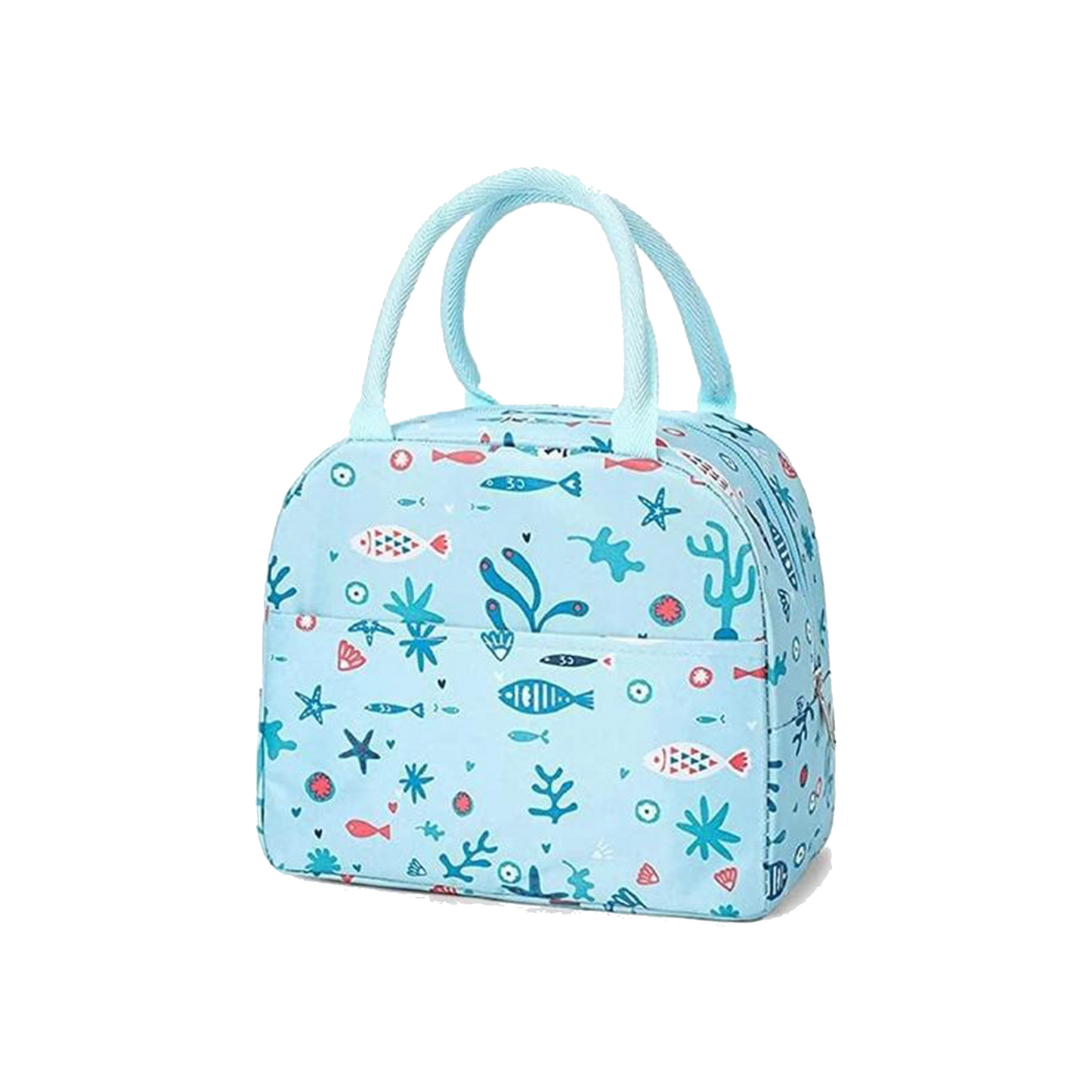 Insulated Lunch Bag | Lunch Bag for Kids,Student,Adult | Tiffin Bag | Insulated Stylish Polyester Lunch,Tiffin Bags | Bag for Picnic | Portable and Reusable Lunch Bag