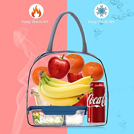 Insulated Lunch Bag | Lunch Bag for Kids,Student,Adult | Tiffin Bag | Insulated Stylish Polyester Lunch,Tiffin Bags | Bag for Picnic | Portable and Reusable Lunch Bag