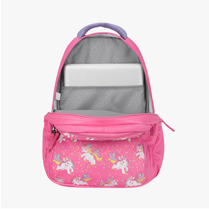 Genie Unicorn 17" Junior Backpack - Pink