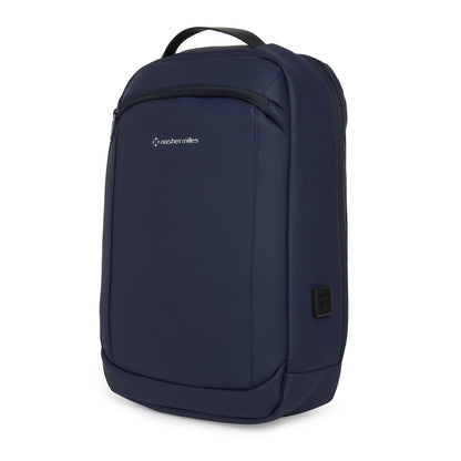 Nasher Miles Queens Passenger Workpack 22 Liters Water Resistant, Padded, Premium Reversed Polyester Laptop Backpack | Number Lock with USB charging| Unisex | Ideal For Office