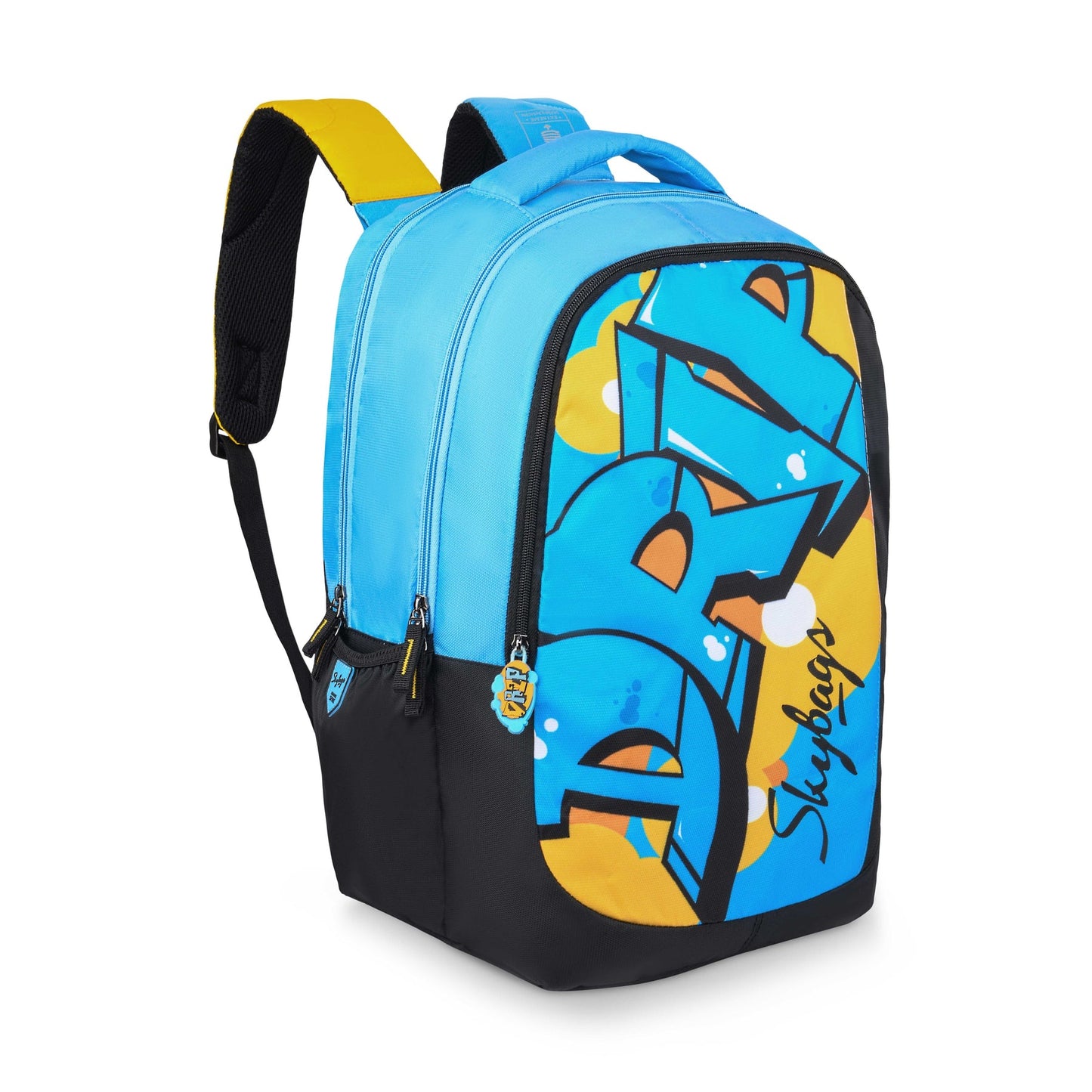 Skybags Squad Pro 04 School Backpack Sky Blue