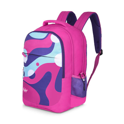 Skybags Squad 03 School Backpack Pink