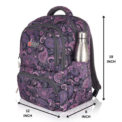 Ethnic Backpack – Printed Bag for College, Office & Travel - Fifth Gear