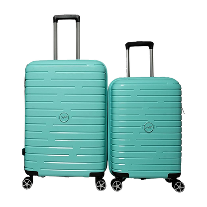 Skybags Amaze Hard-Sided 2-Piece Trolley Bag Set – 56 cm Cabin + 67 cm Mediu