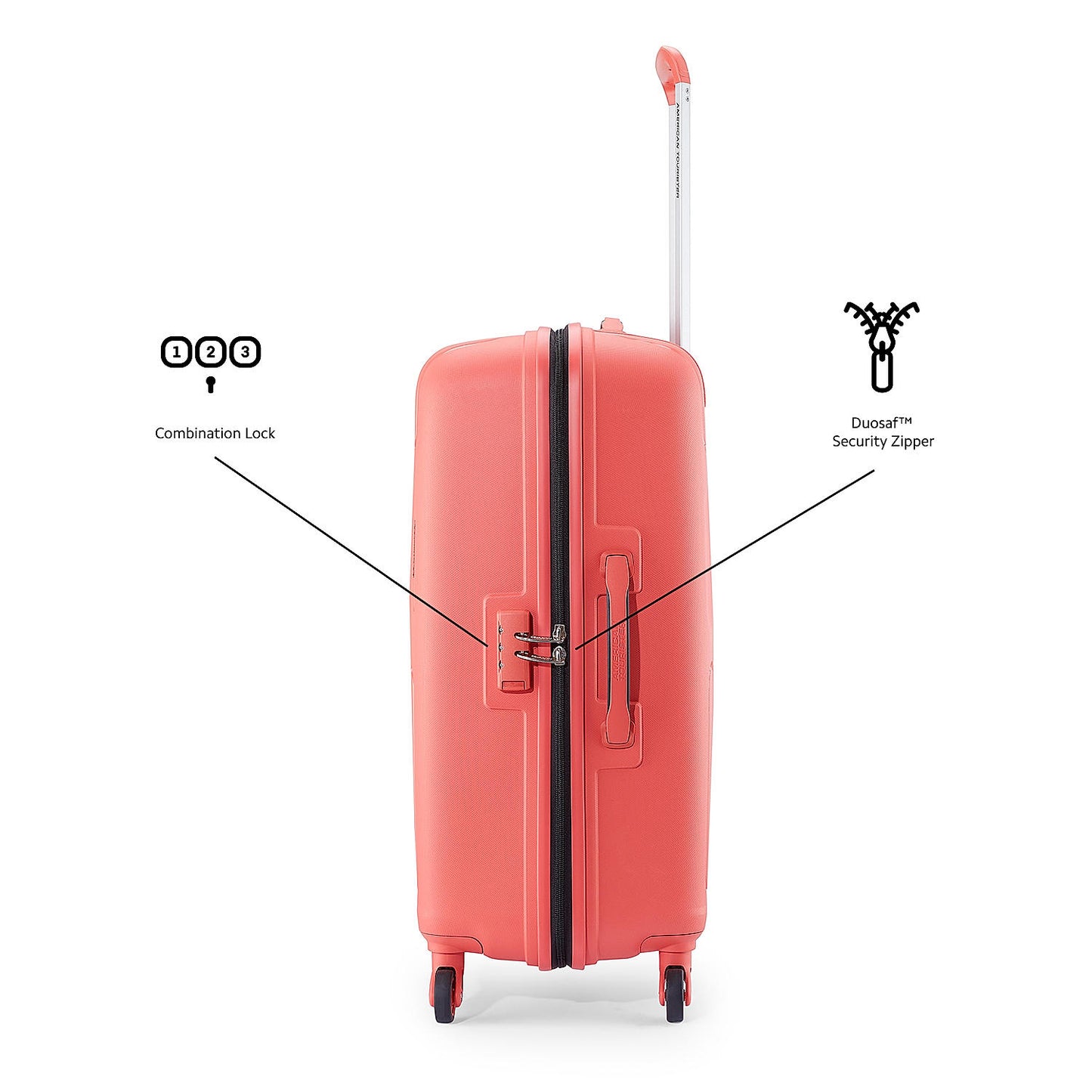 American Tourister ELLIPSO Set of 3 Hardcase Trolley