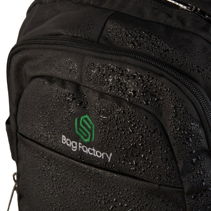 BAG FACTORY Casual Water Resistant Backpack 02 with USB Charging Port 38 Ltrs