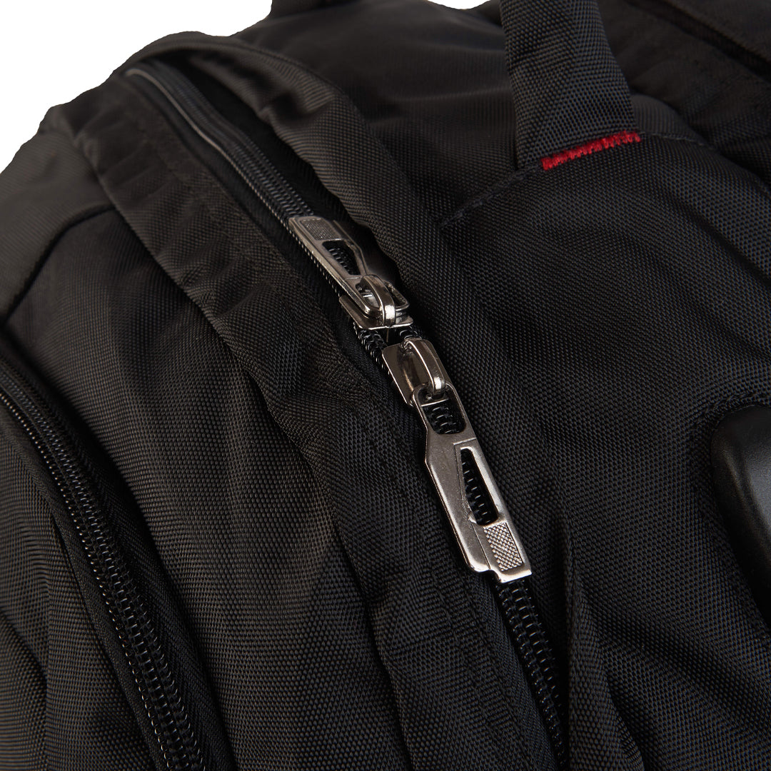 BAG FACTORY Casual Water Resistant Backpack 02 with USB Charging Port 38 Ltrs