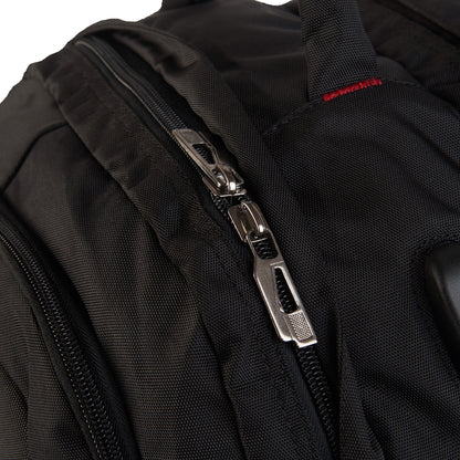 BAG FACTORY Casual Water Resistant Backpack 02 with USB Charging Port 38 Ltrs