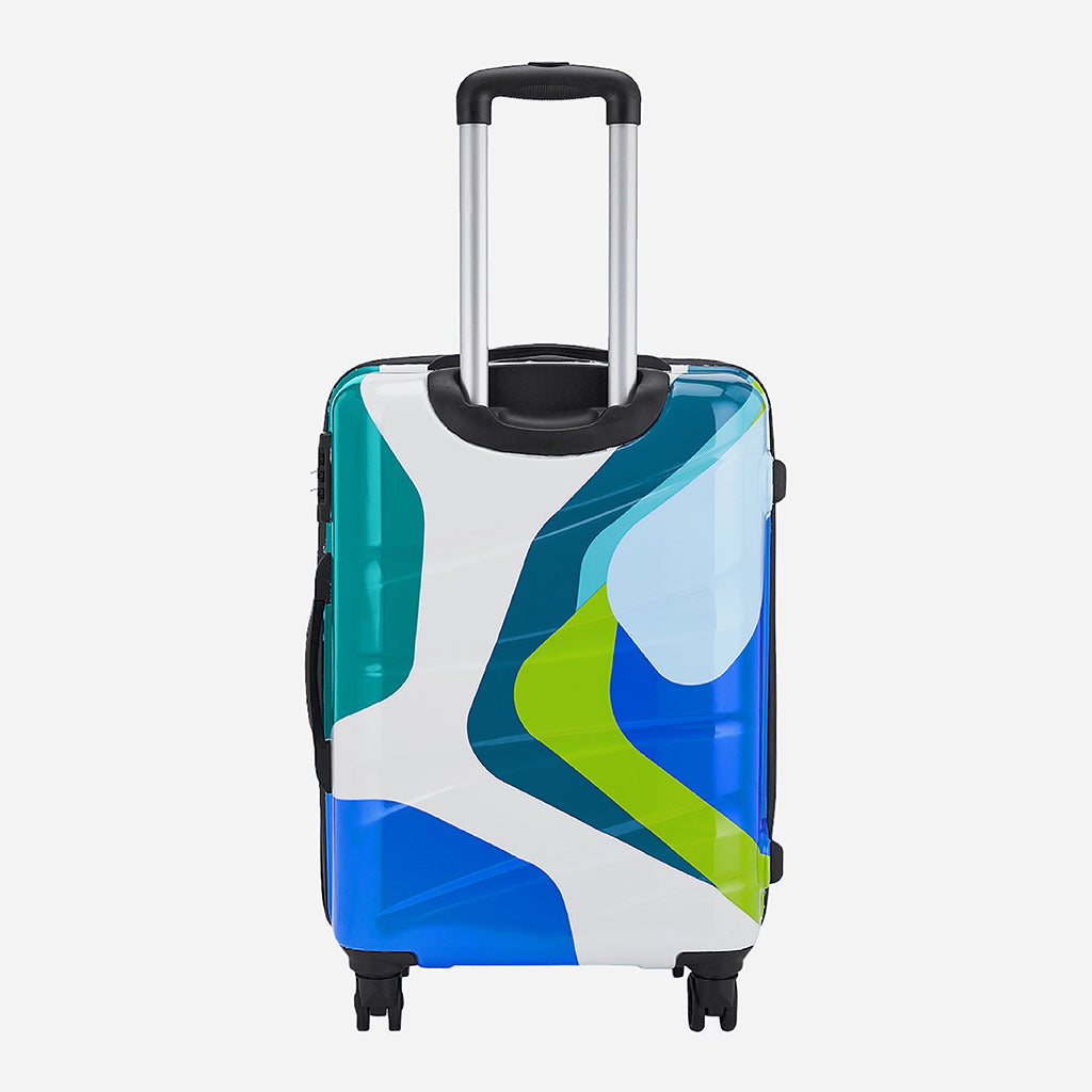 Chroma Plus Hard luggage with TSA, Dual Wheel and Detailed Interiors - Printed