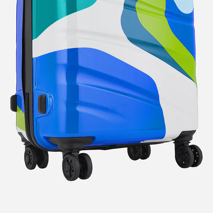 Chroma Plus Hard luggage with TSA, Dual Wheel and Detailed Interiors - Printed