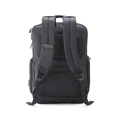 American Tourister Rubio Polyester Zip Closure Laptop Backpack (BLACK, FREE SIZE)