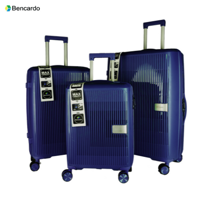 Bencardo Lotus Hard-Shell Travel Luggage Set (20/24/28) | Elegant & Durable