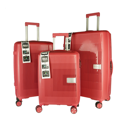 Bencardo Lotus Hard-Shell Travel Luggage Set (20/24/28) | Elegant & Durable