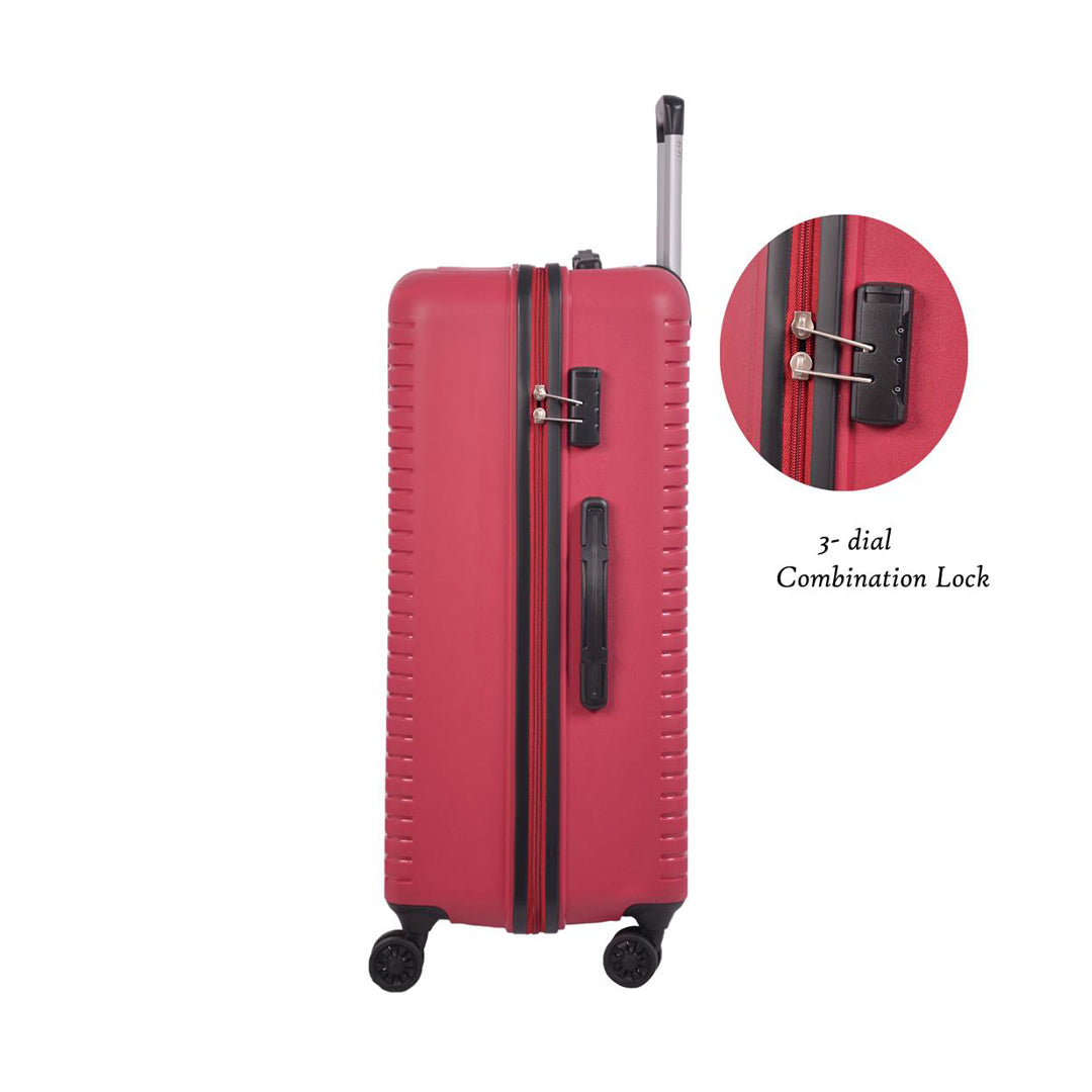 Aristocrat Karl Blue Hard Luggage Trolley