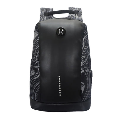 Arctic Fox Slope Anti-Theft Marble Black Laptop bag and Backpack